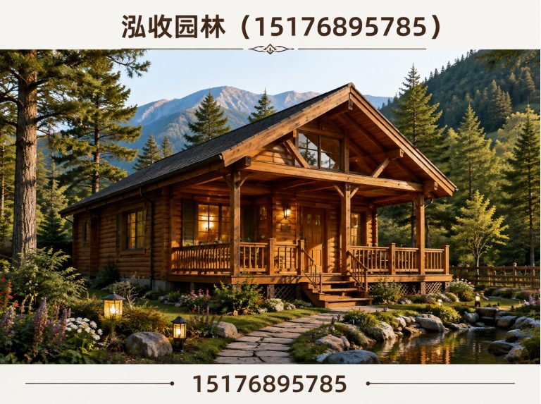 南通防腐木凉亭展示图